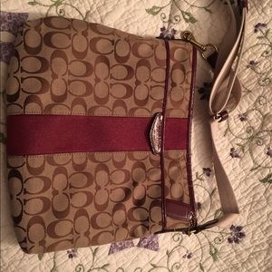 Coach cross body bag